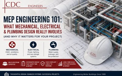 MEP Engineering 101: What Mechanical, Electrical & Plumbing Design Really Involves (and Why It Matters for Your Project).